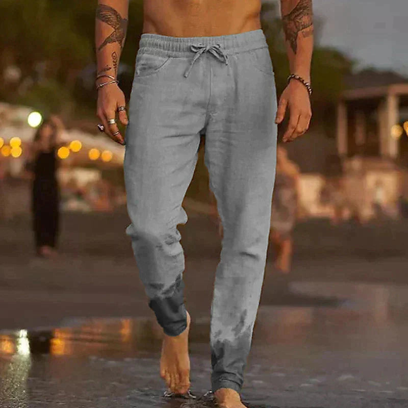 John | Men's Relaxed-Fit Casual Pants for Summer