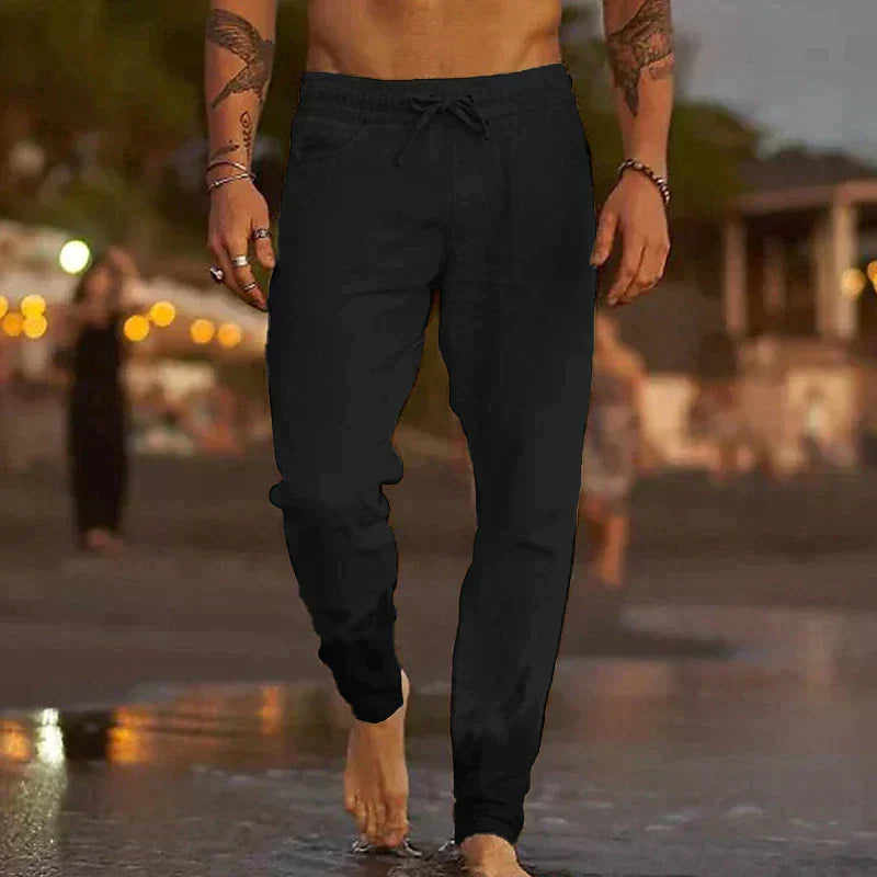 John | Men's Relaxed-Fit Casual Pants for Summer