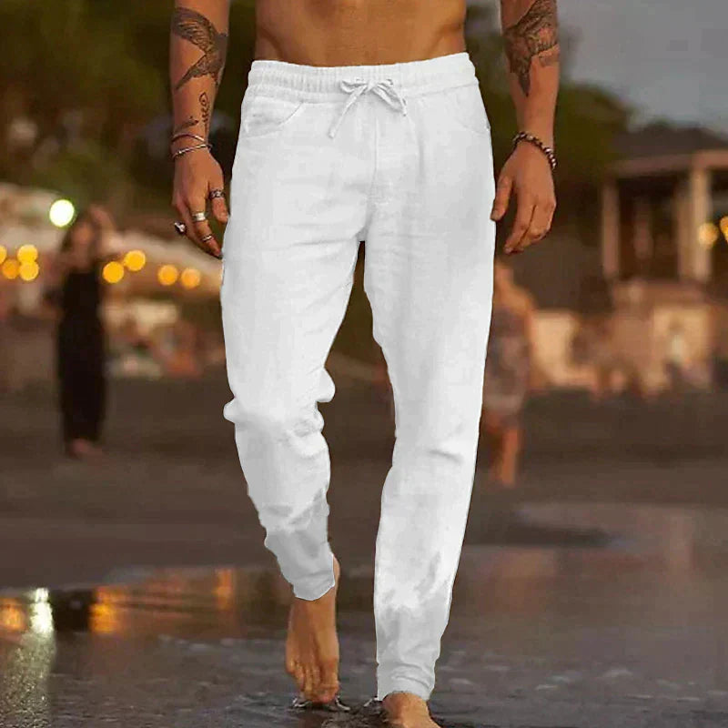 John | Men's Relaxed-Fit Casual Pants for Summer