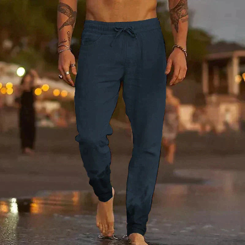 John | Men's Relaxed-Fit Casual Pants for Summer