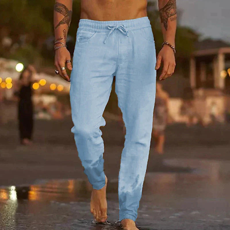 Mateo | Linen Beach Pants