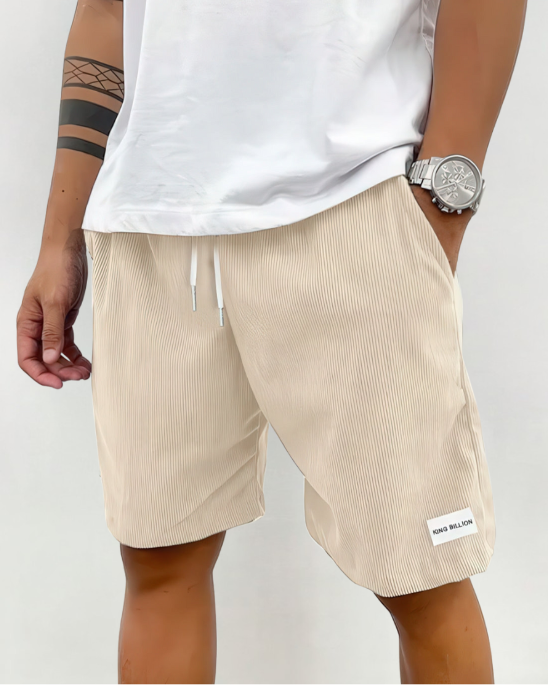 Rico | Men's Relaxed Knee-Length Casual Shorts