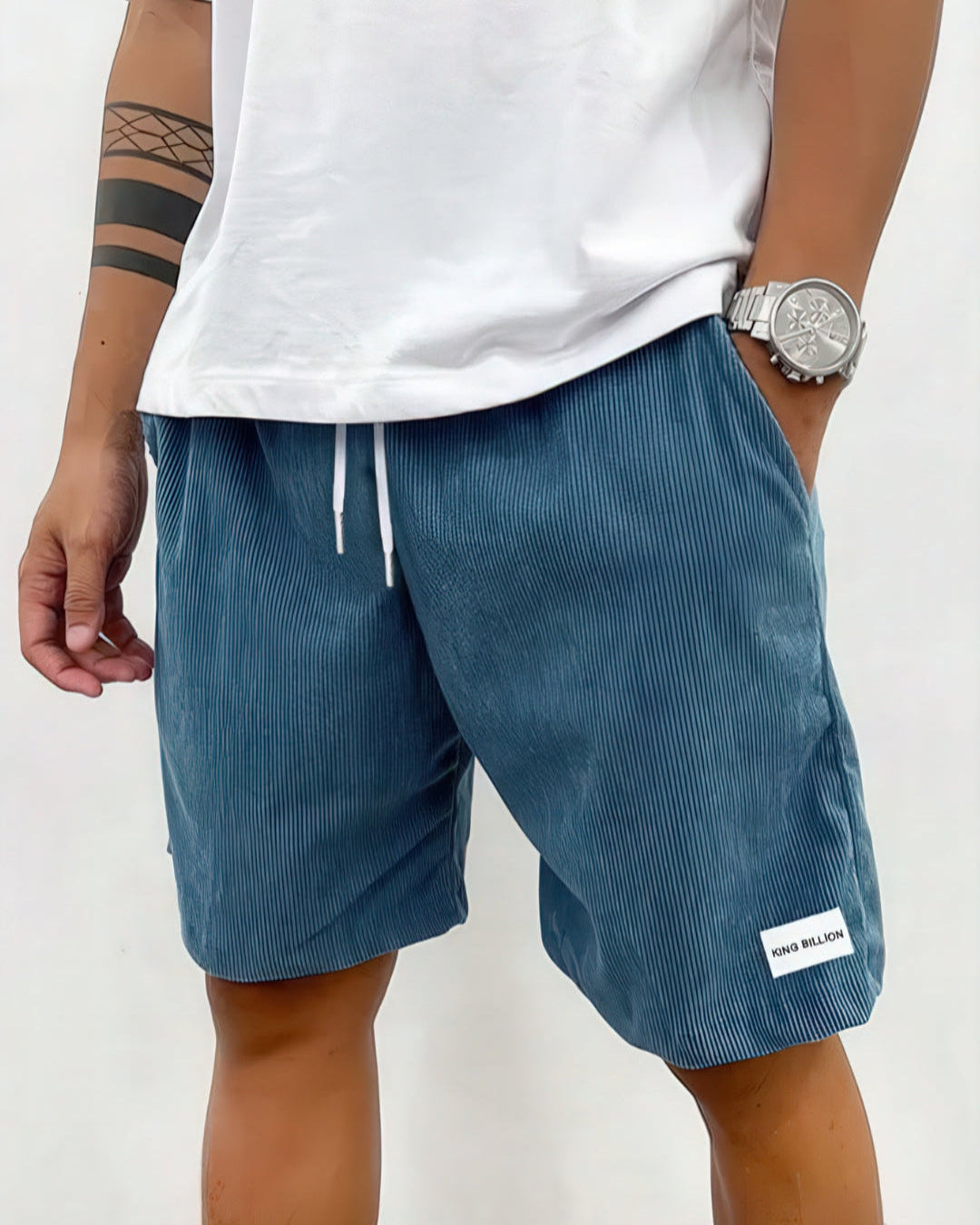 Rico | Men's Relaxed Knee-Length Casual Shorts