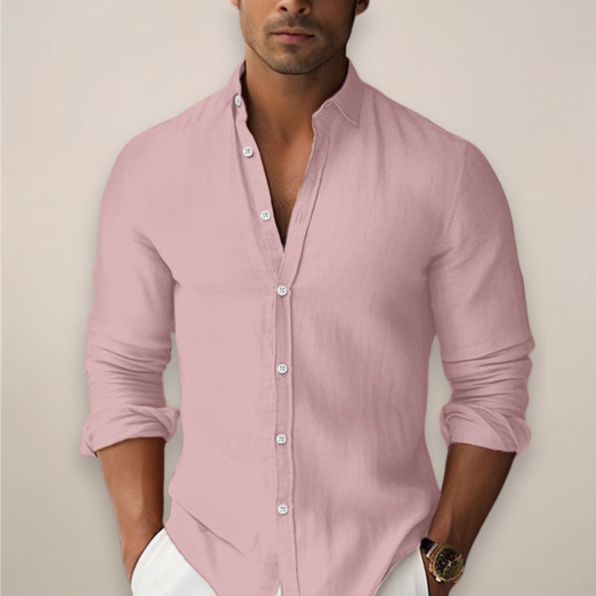 Norman | Men's Casual Button-Up Summer Shirt — Relaxed