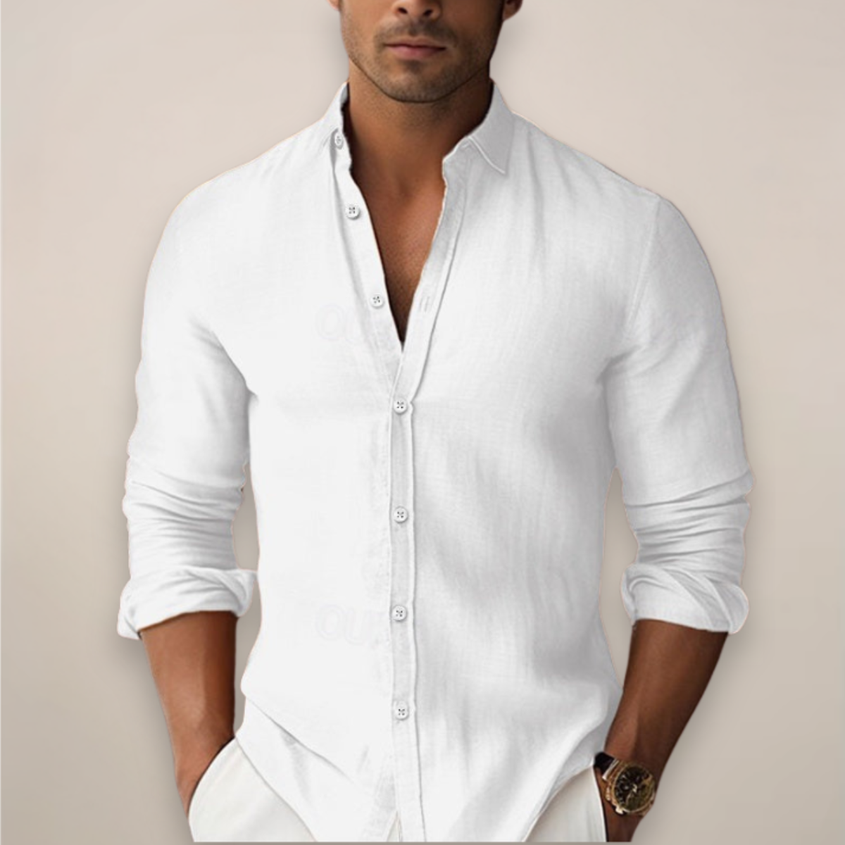 Norman | Men's Casual Button-Up Summer Shirt — Relaxed