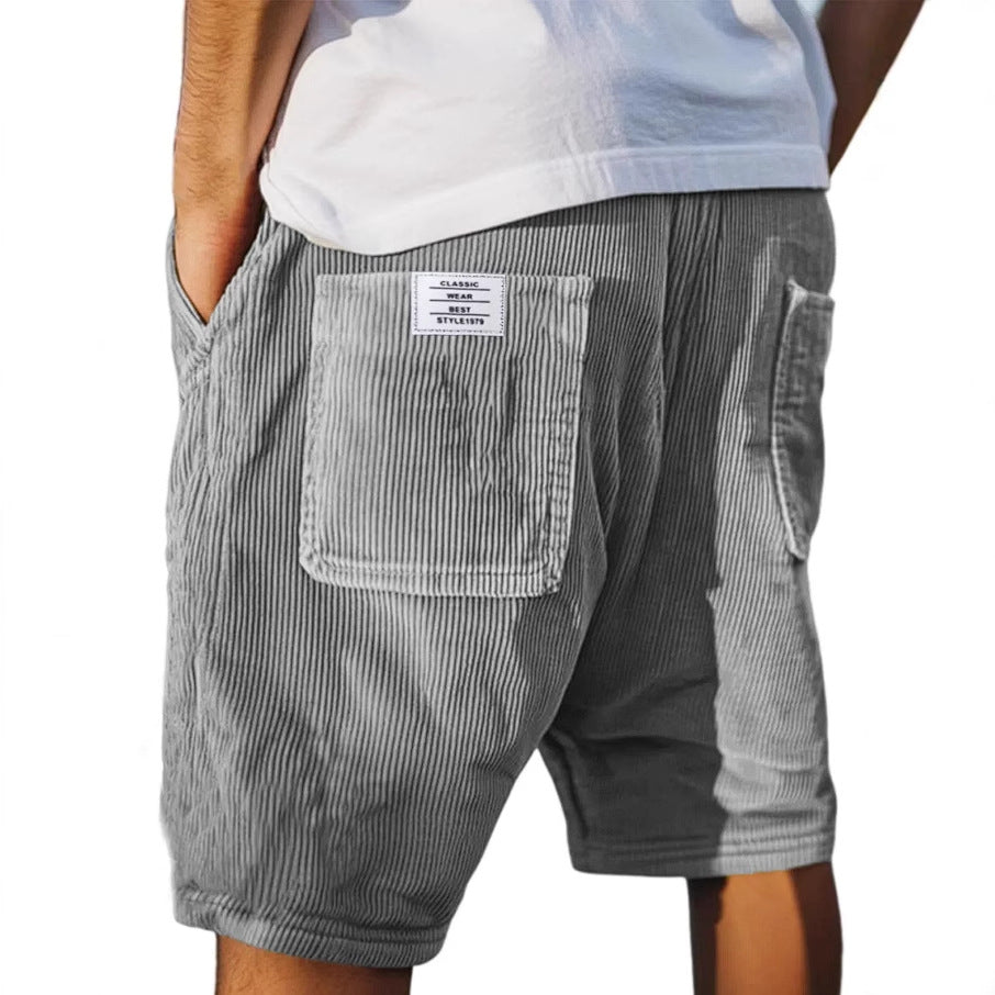 Owen | Men's Relaxed Casual Shorts — Textured Style