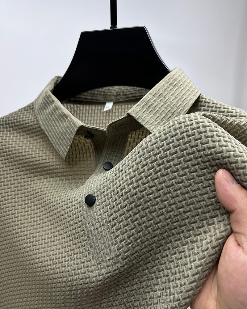 Henry | Men's Luxury Polo Shirt — Elegant & Breathable