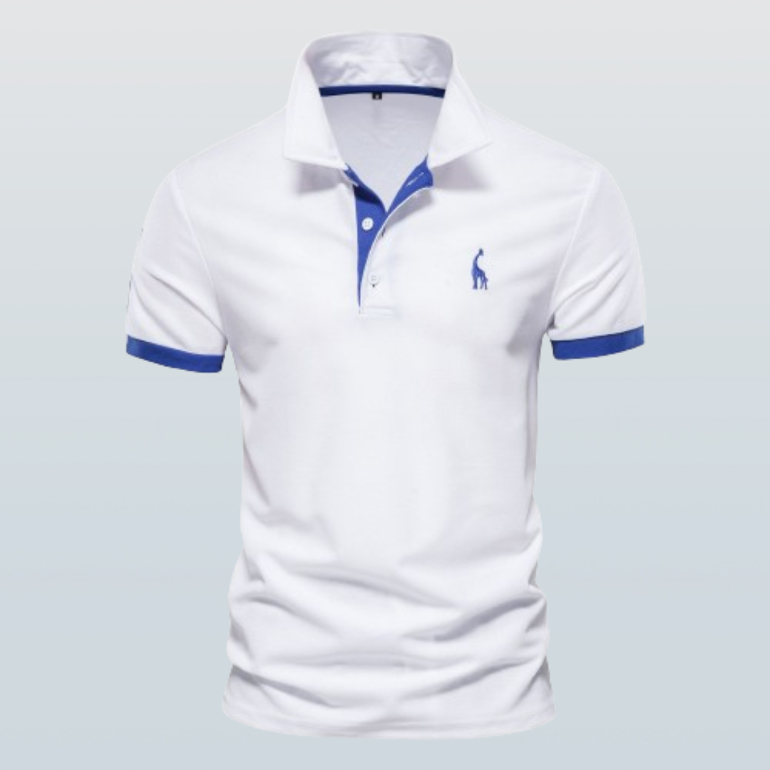 Giuseppe cc | Men's Modern Slim-Fit Polo Shirt