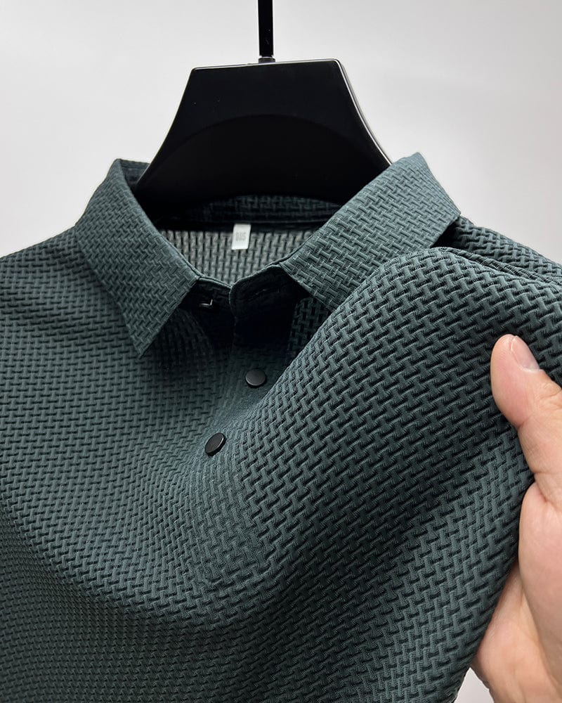 Henry | Men's Luxury Polo Shirt — Elegant & Breathable