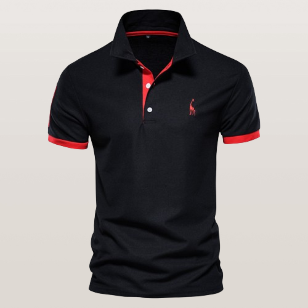 Giuseppe cc | Men's Modern Slim-Fit Polo Shirt