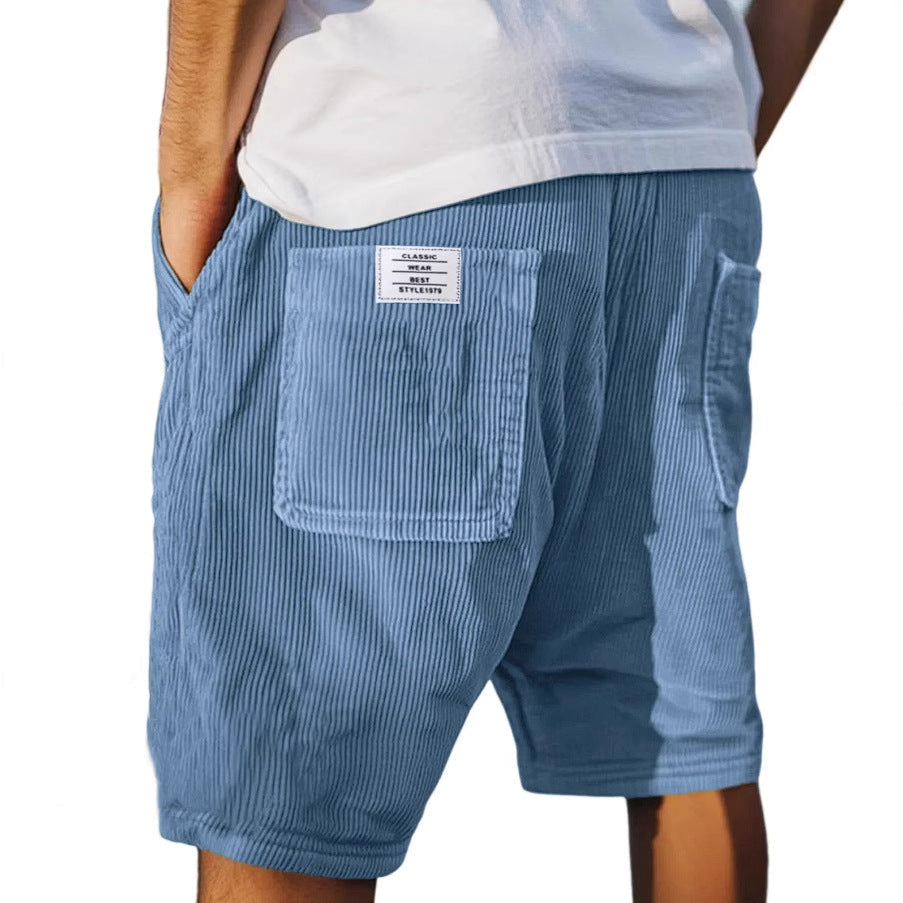 Owen | Men's Relaxed Casual Shorts — Textured Style