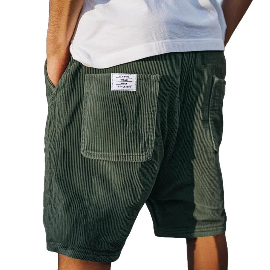 Owen | Men's Relaxed Casual Shorts — Textured Style
