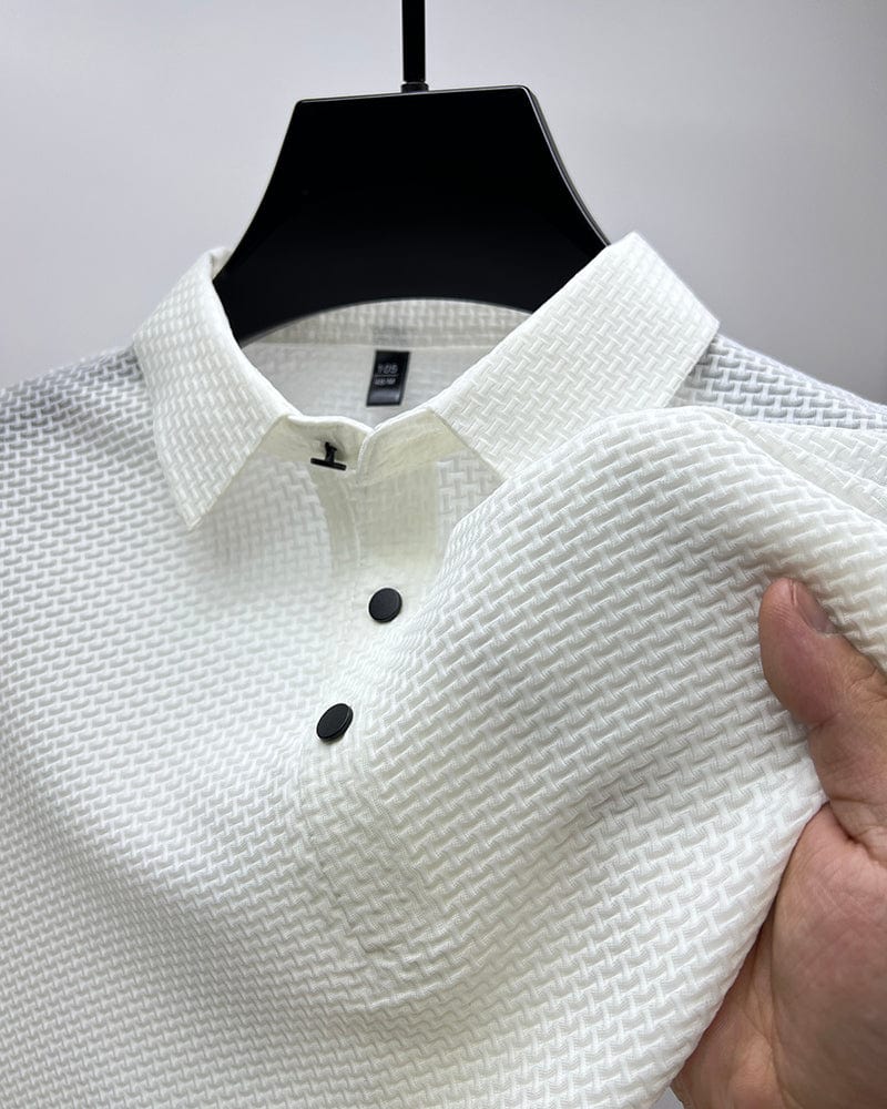 Henry | Men's Luxury Polo Shirt — Elegant & Breathable