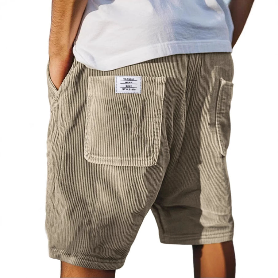 Owen | Men's Relaxed Casual Shorts — Textured Style