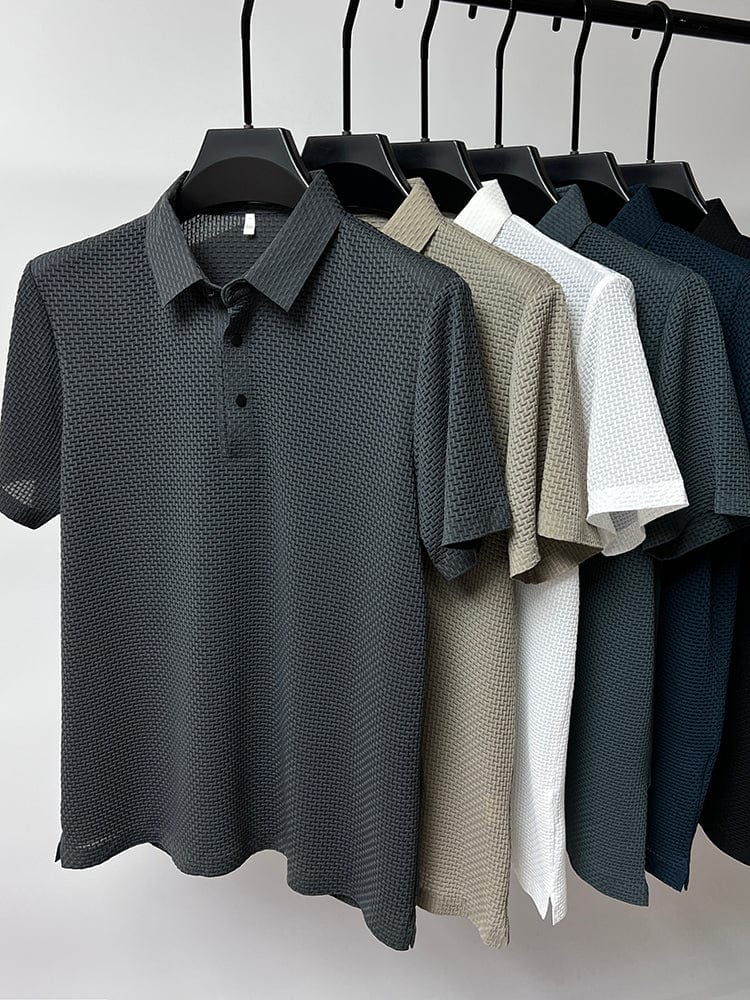 Henry | Men's Luxury Polo Shirt — Elegant & Breathable
