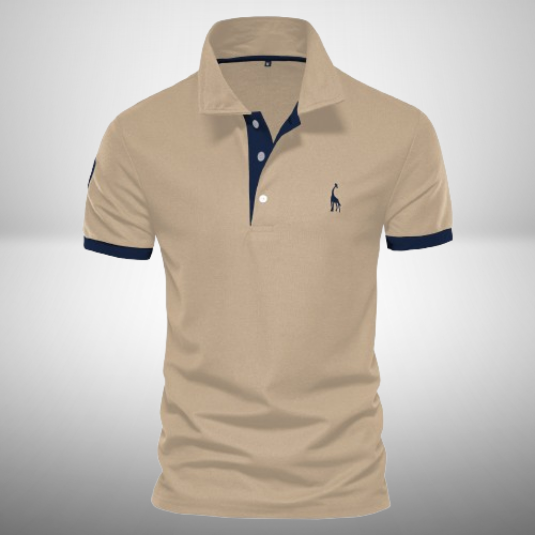 Giuseppe cc | Men's Modern Slim-Fit Polo Shirt