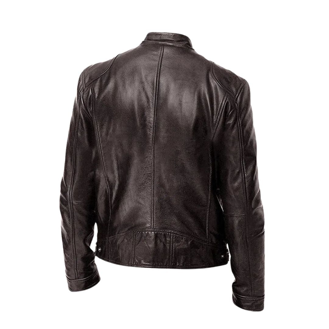 Harlan | Classic Leather Jacket