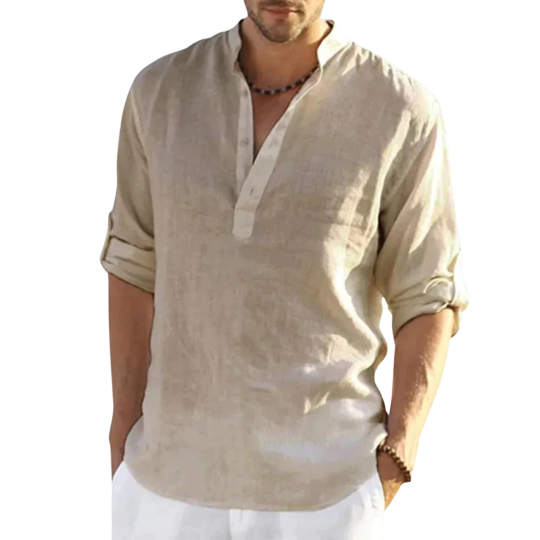 Dalton | Men's Luxe Summer Shirt — Relaxed Refined Fit