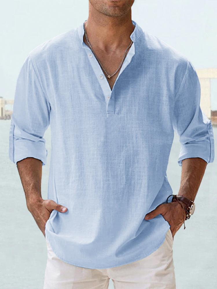 Marcus | Breathable Linen Shirt