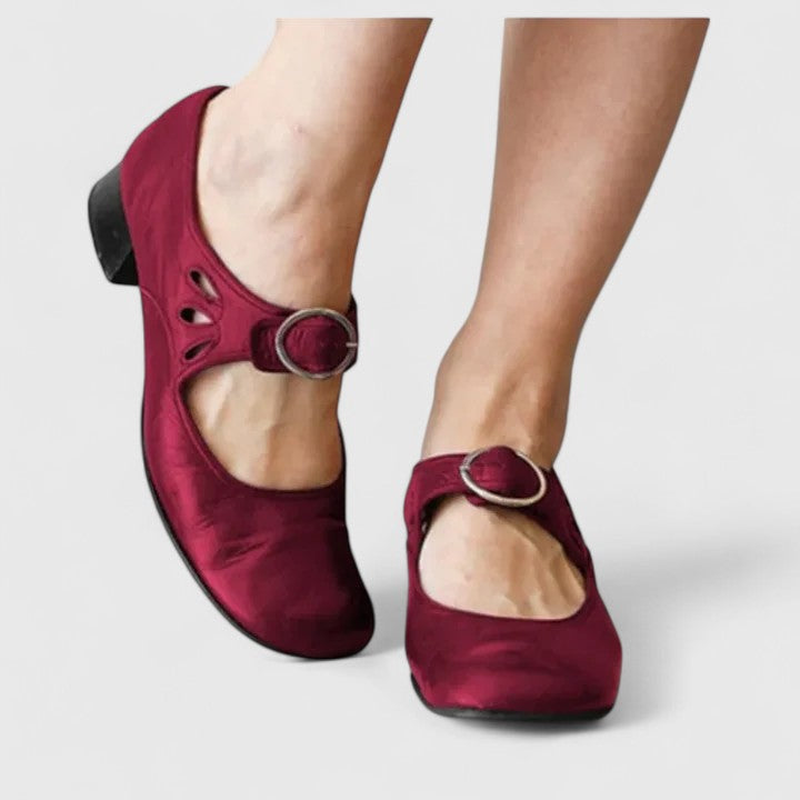 Celestine | Elegant Round-Toe Heels