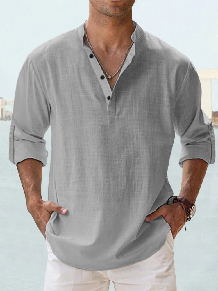 Marcus | Breathable Linen Shirt