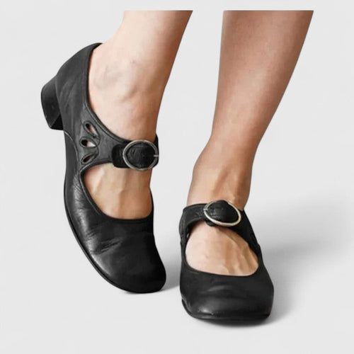 Celestine | Elegant Round-Toe Heels