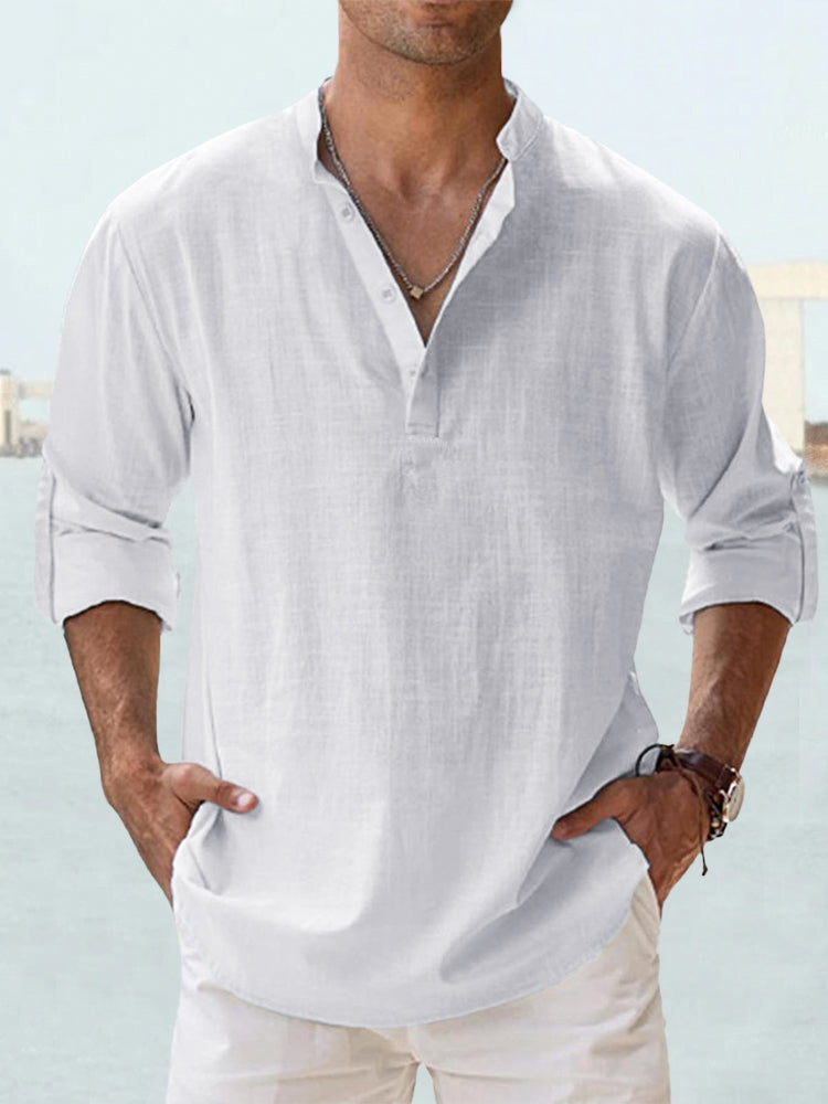 Marcus | Breathable Linen Shirt