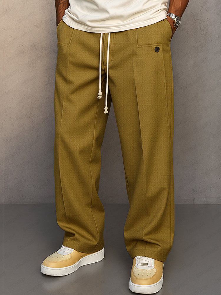 Arthur | Men's Relaxed Fit Trousers — Smart Casual Style