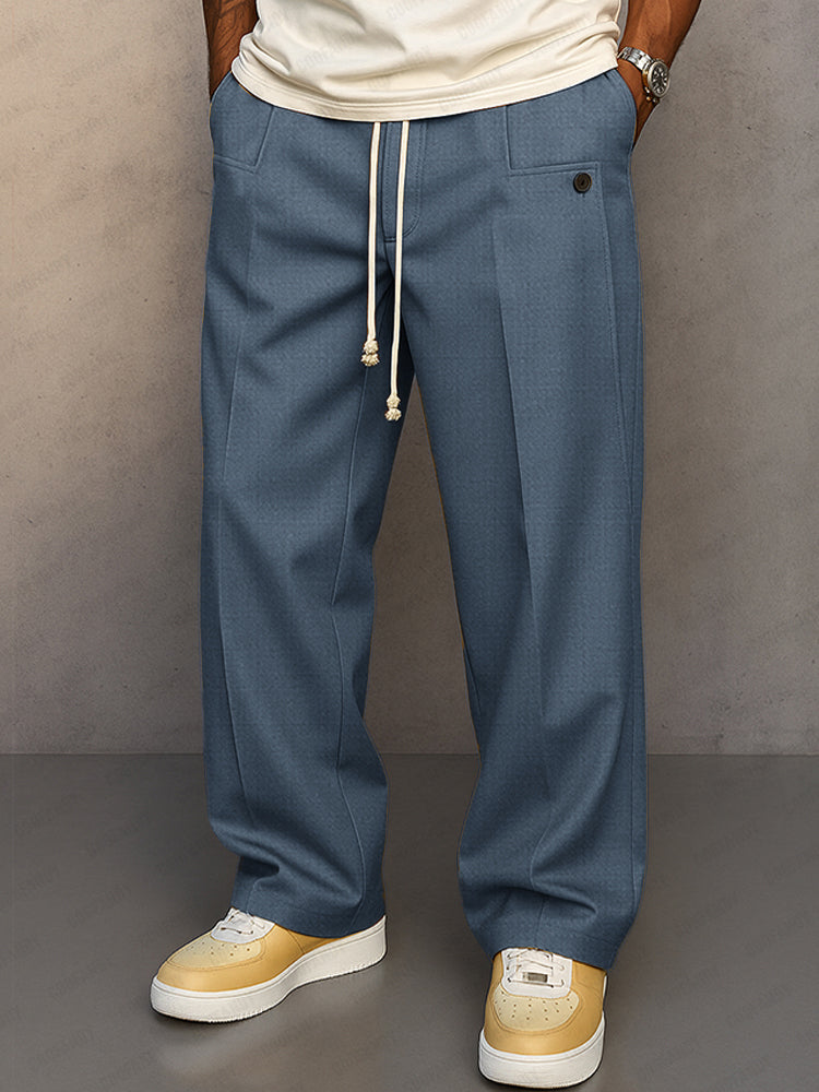 Arthur | Men's Relaxed Fit Trousers — Smart Casual Style