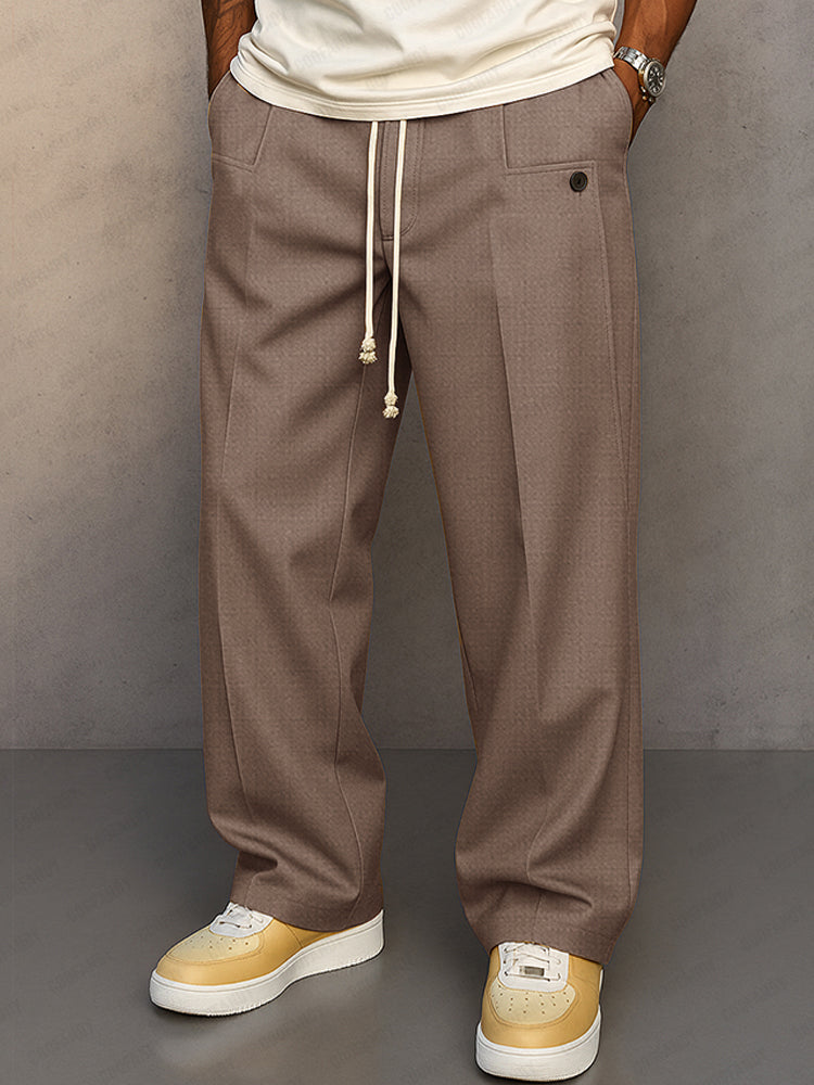 Arthur | Men's Relaxed Fit Trousers — Smart Casual Style