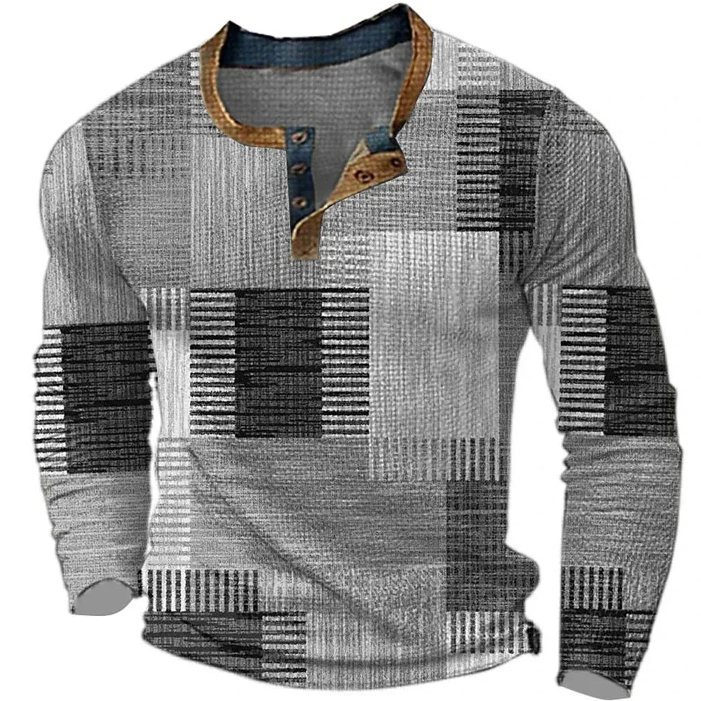 Dylan | Men's Multicolor Long Sleeve Casual Shirt