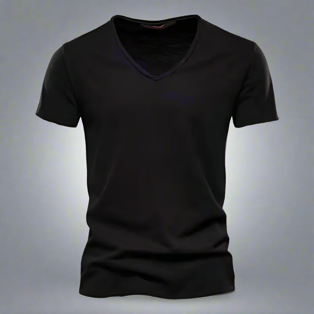 Winslow | Men's Soft V-Neck Tee — Slim Tailored Fit