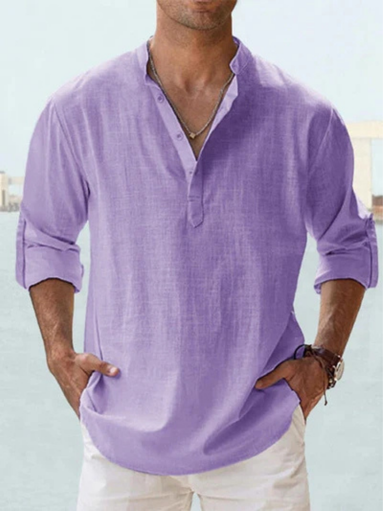Marcus | Breathable Linen Shirt