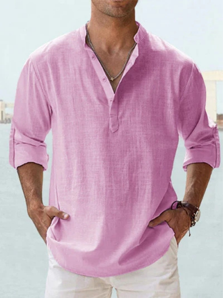Marcus | Breathable Linen Shirt