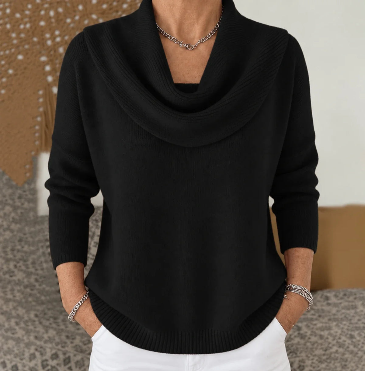 Josephine | Cozy Ribbed Pullover Sweater