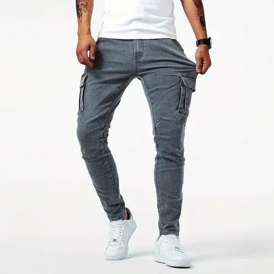 Brent | Modern Cargo Denim Jeans