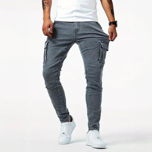 Brent | Modern Cargo Denim Jeans