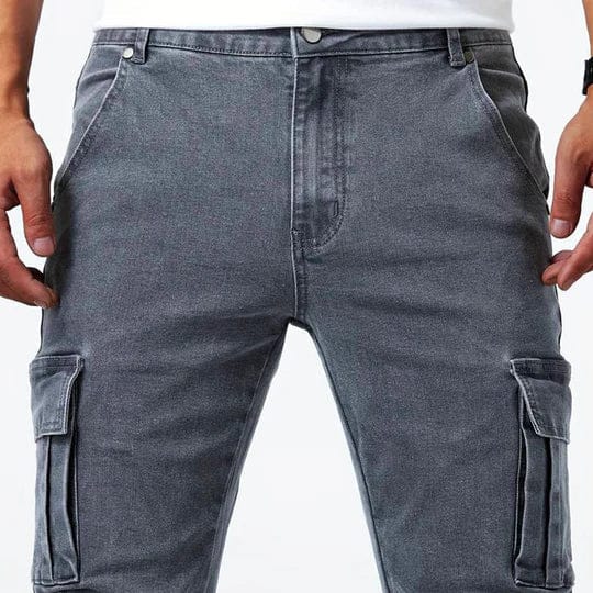 Brent | Modern Cargo Denim Jeans
