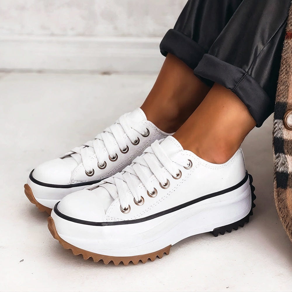 Faith | Platform Lace-Up Shoes