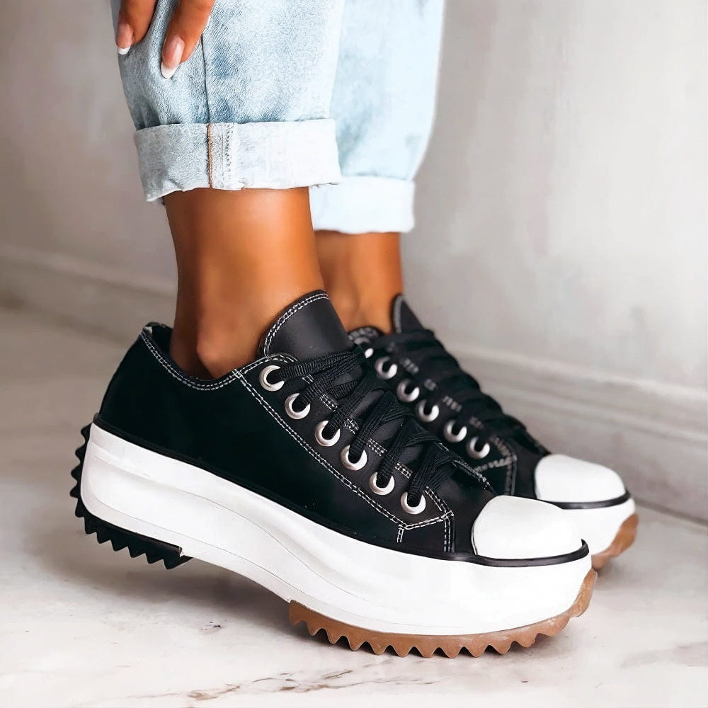 Faith | Platform Lace-Up Shoes