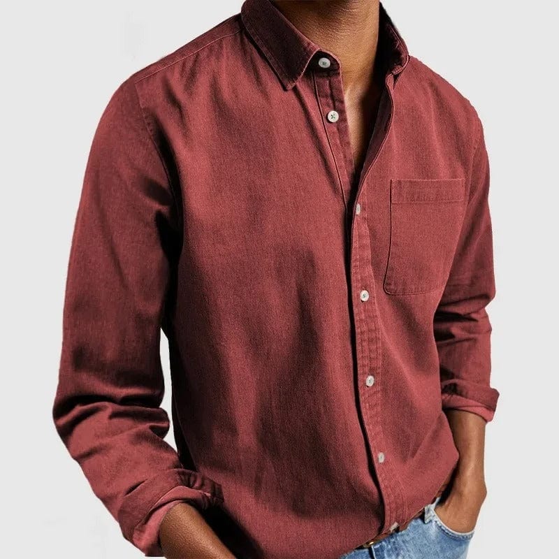 Caleb | Classic Button-Up Shirt, Versatile Fit