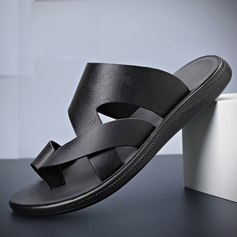 Cosimo | Men's Cross-Strap Leather Sandal