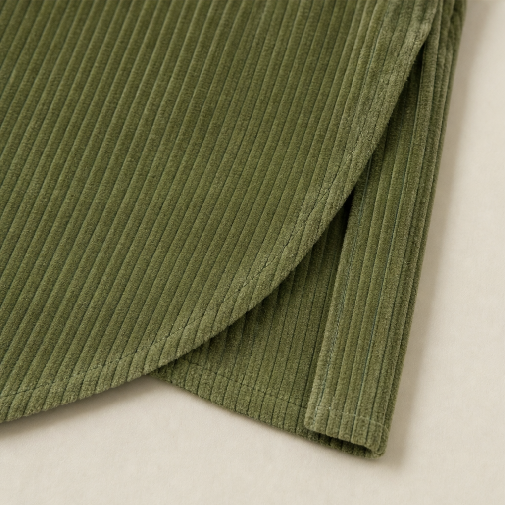 Isla | High-Collar Wrap-Front Coat