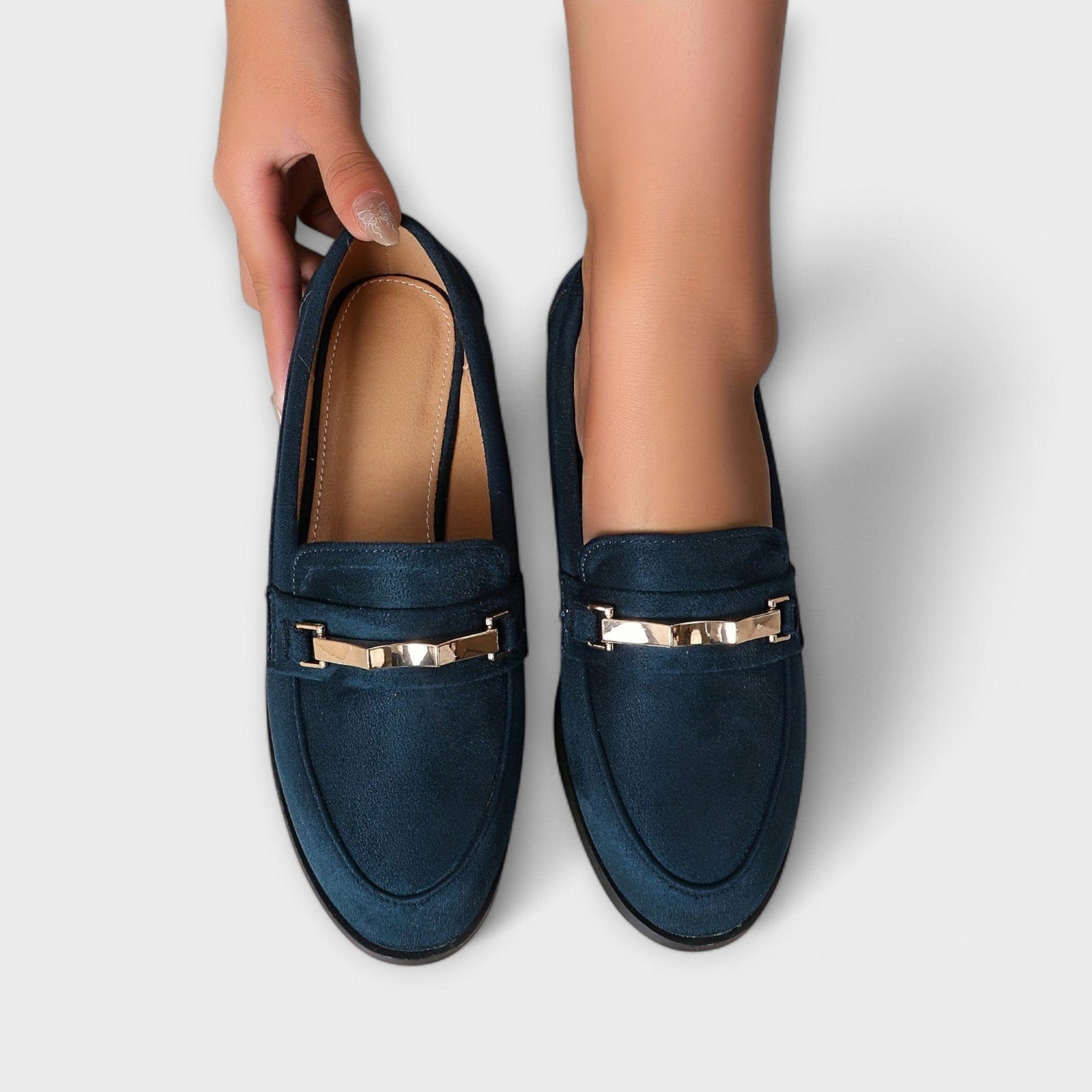 Noémie | Suede Loafers