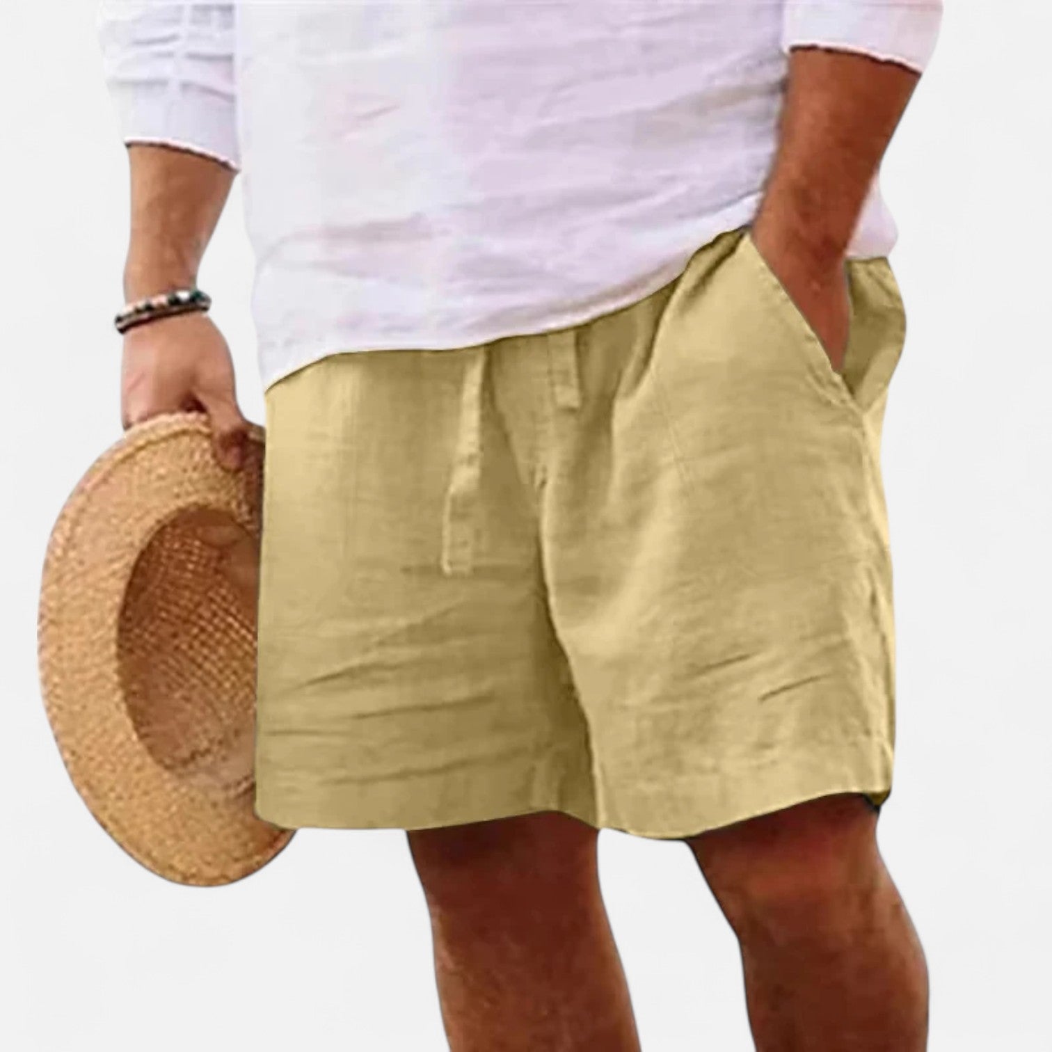 Lorenzo | Men's Relaxed Straight-Fit Summer Shorts