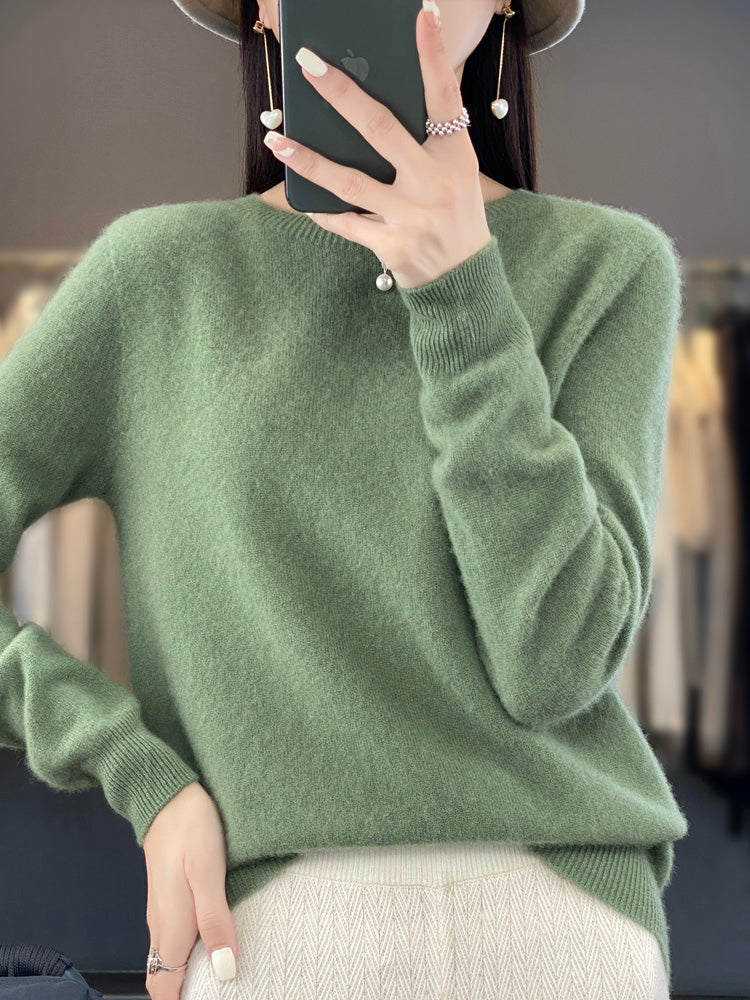 Cordelia | Timeless Wool Knit Sweater