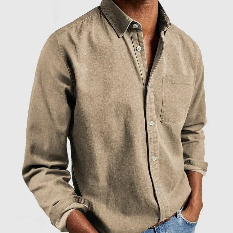 Caleb | Classic Button-Up Shirt, Versatile Fit