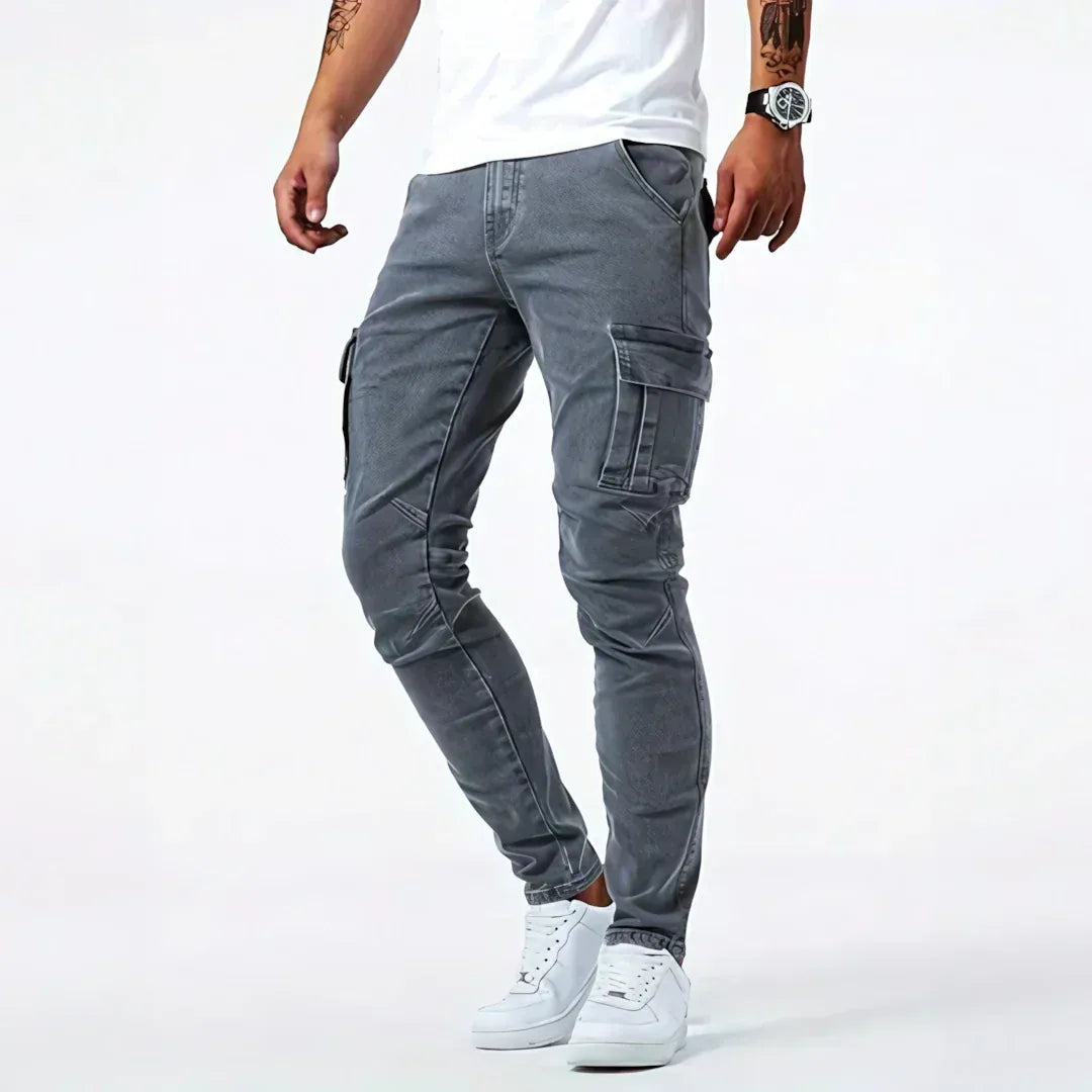 Brent | Modern Cargo Denim Jeans