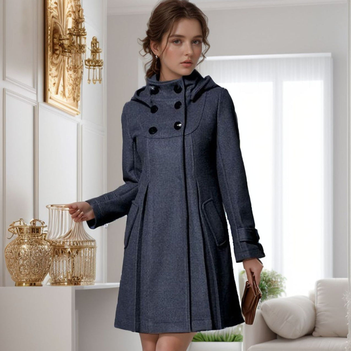 Colleen | Warm Wool Coat for Timeless Fall Style