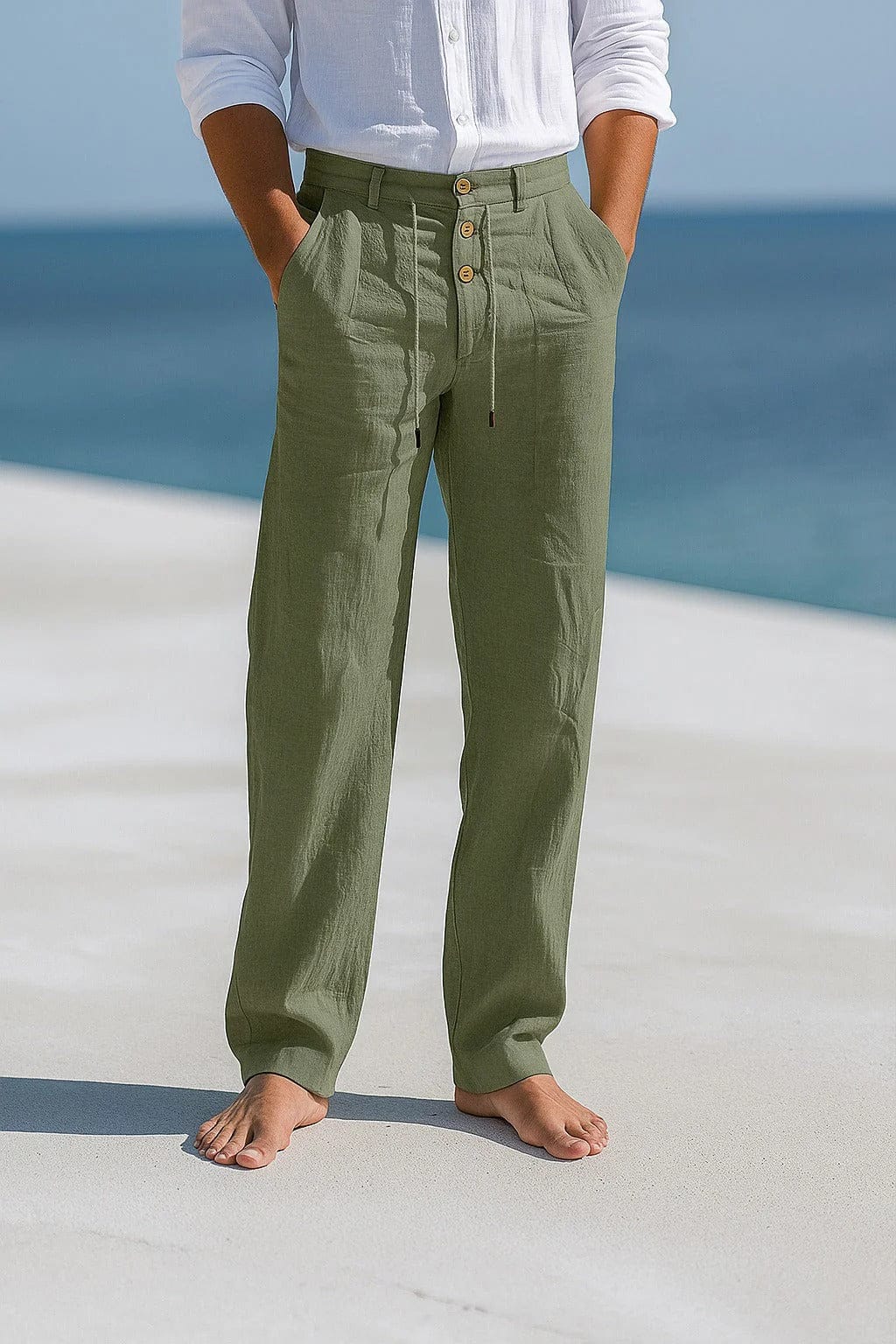 Julien | Linen Trousers for Men